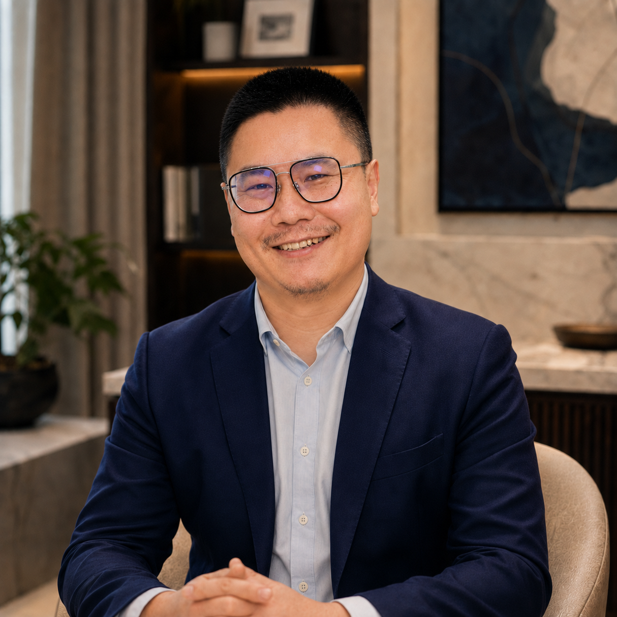 Portrait from the MediBridge founder story